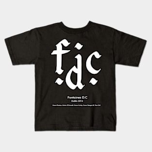 Fontaines DC Vintage Kids T-Shirt